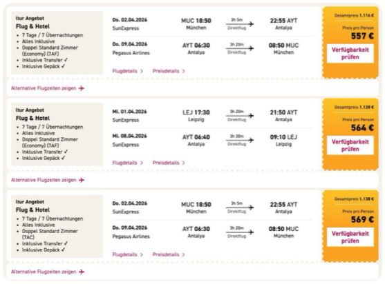 ☀️ Osterferien: Luxushotel 5⭐ Incekum Beach Resort 🇹🇷 7ÜN mit All Inkl., Flügen & Transfers ab 557€ p.P.