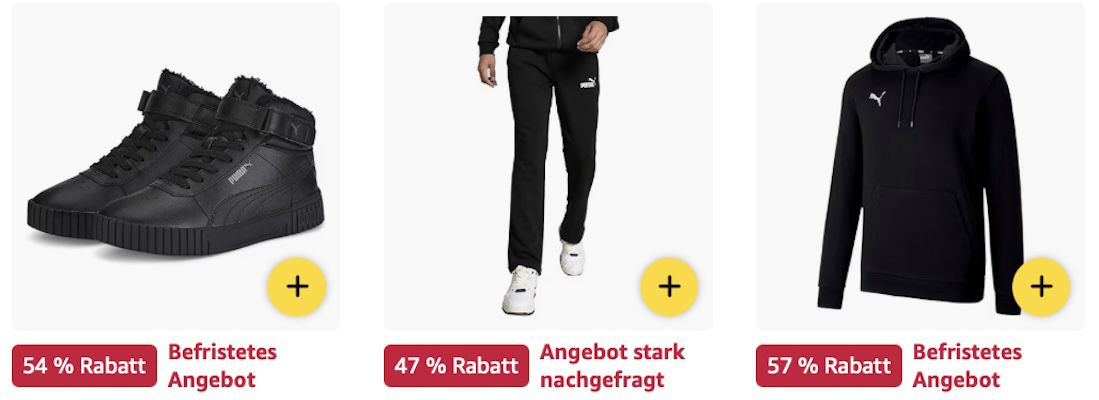 🧦👟 Amazon: PUMA Sneaker, Socken, Pullis etc. im Sale 🧦👟 Amazon: PUMA Sneaker, Socken, Pullis etc. im Sale