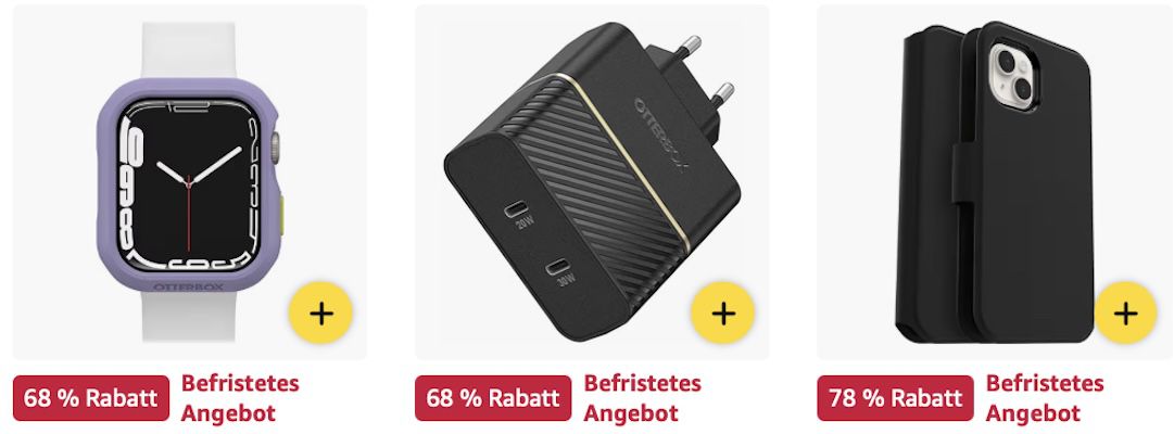 🫷🏻🗿📱 Amazon: OtterBox Sale   Handyhalterungen, Hüllen etc. z.B. Ladestation für 23,59€ (statt 28€)