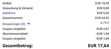 🥤 24x Powerade Sports Mountain Blast, 330ml Dosen ab 14,64€ (statt 24€)   0,62€ pro Dose