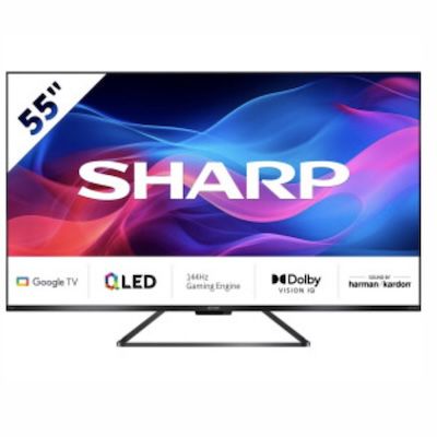 SHARP 4T-C55GRx QLED-Fernseher 139 cm/55 Zoll für 559,99 € PVG 629,99€ SHARP 4T C55GRx QLED Fernseher 139 cm/55 Zoll für 559,99 € PVG 629,99€