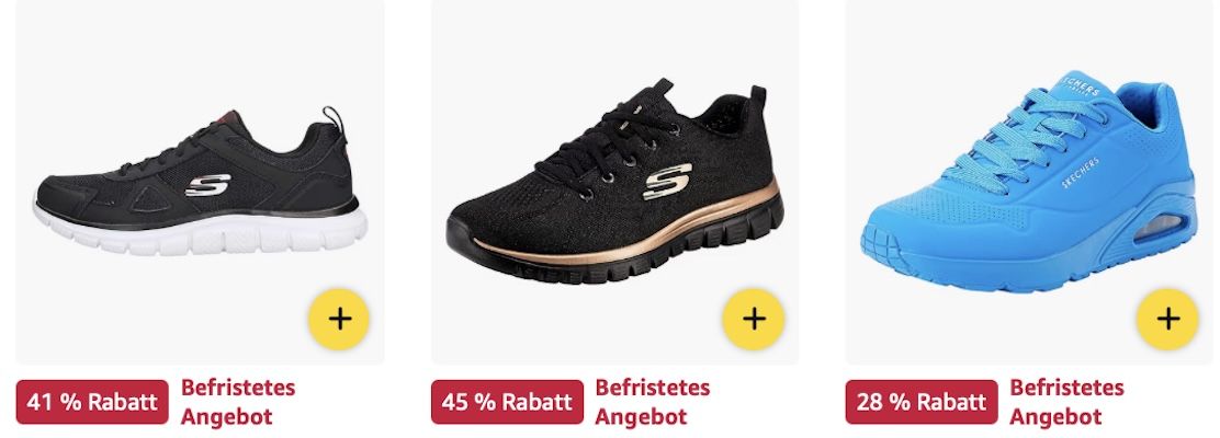 🔝👟 Amazon: Skechers Sneaker, Stiefel & mehr im Sale