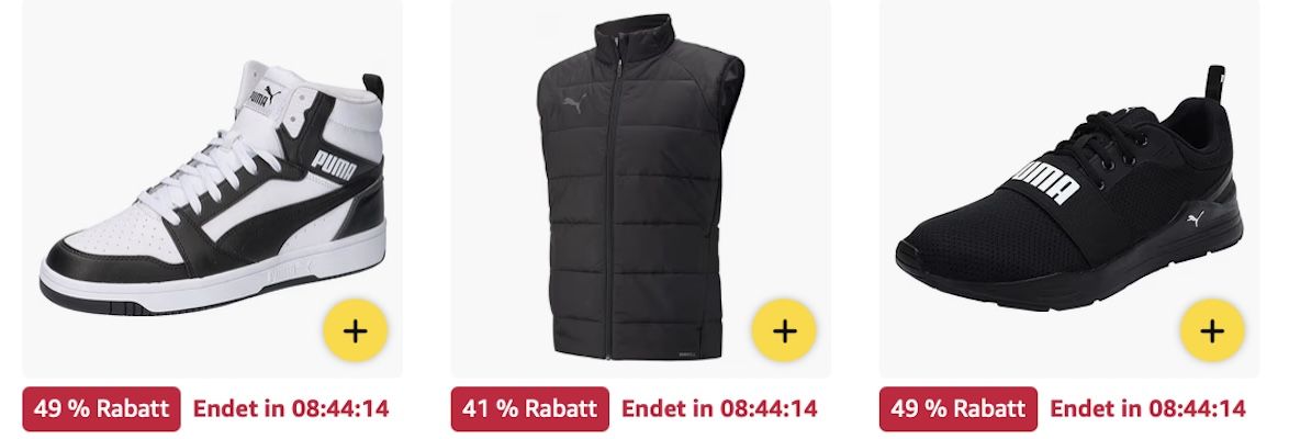 🧦👟 Amazon: PUMA Sneaker, Socken, Pullis etc. im Sale