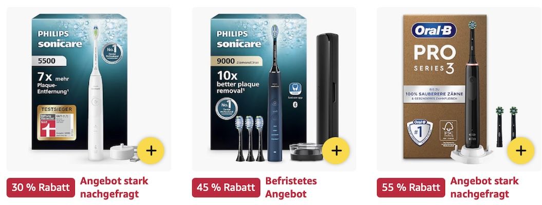 🪥🦷 Amazon: Mund  & Zahnpflegeprodukte im Sale z.B. Munddusche für 60€ (statt 80€)
