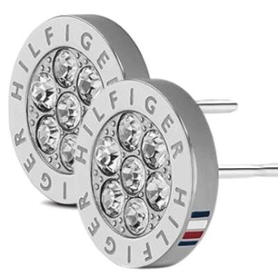 Tommy Hilfiger Jewelry Edelstahl-Ohrstecker mit Kristallen für 33,21€ (statt 39€)