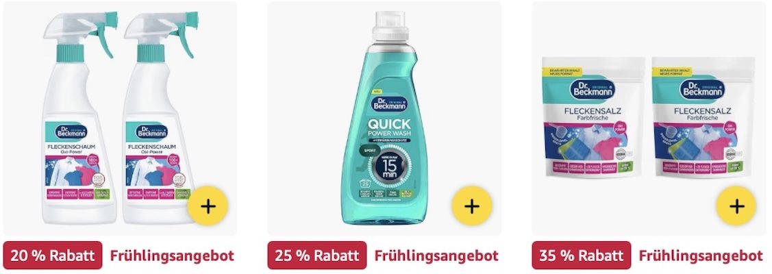 🫧🧺 Amazon: Bad  und Wäschepflege Produkte im Frühlings Sale   Ariel, Lenor, Febreze & mehr