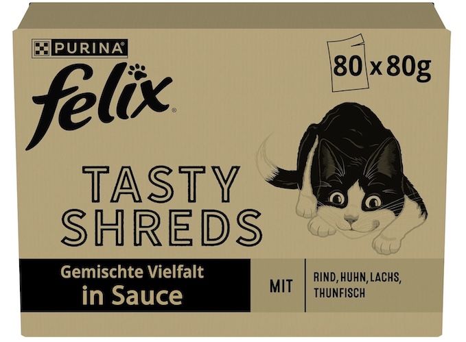 😻🐈⬛🐈 Amazon: Bis zu -47% auf Felix, Sheba, Whiskas z.B. Tasty Duo Surf & Turf in Gelee für 23€ (statt 34€) 😻🐈⬛🐈 Amazon: Bis zu 47% auf Felix, Sheba, Whiskas z.B. Tasty Duo Surf & Turf in Gelee für 23€ (statt 34€)