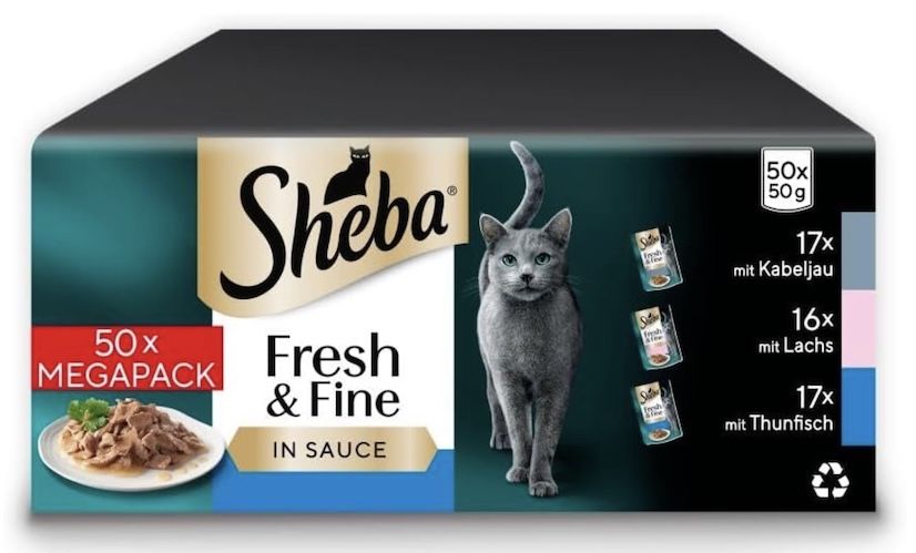 😻🐈⬛🐈 Amazon: Bis zu -47% auf Felix, Sheba, Whiskas z.B. Tasty Duo Surf & Turf in Gelee für 23€ (statt 34€) 😻🐈⬛🐈 Amazon: Bis zu 47% auf Felix, Sheba, Whiskas z.B. Tasty Duo Surf & Turf in Gelee für 23€ (statt 34€)
