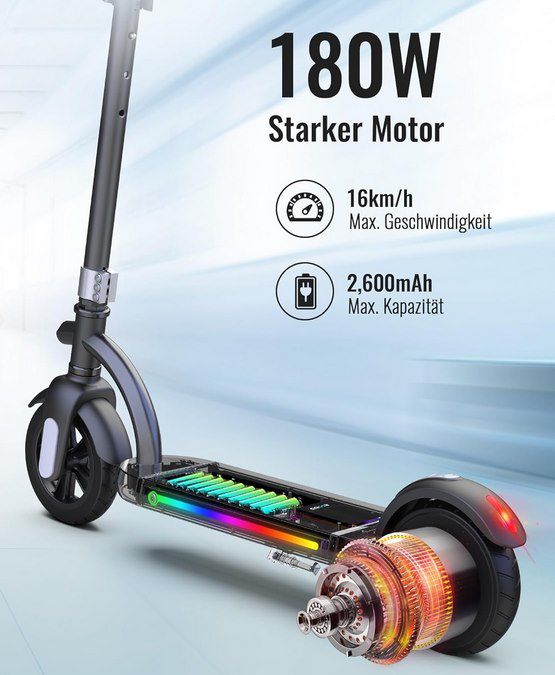 🛴 GYRO H40 Kinder E-Scooter 180W 21,6V für 129,99€ (statt 216€) 🛴 GYRO H40 Kinder E Scooter 180W 21,6V für 129,99€ (statt 216€)