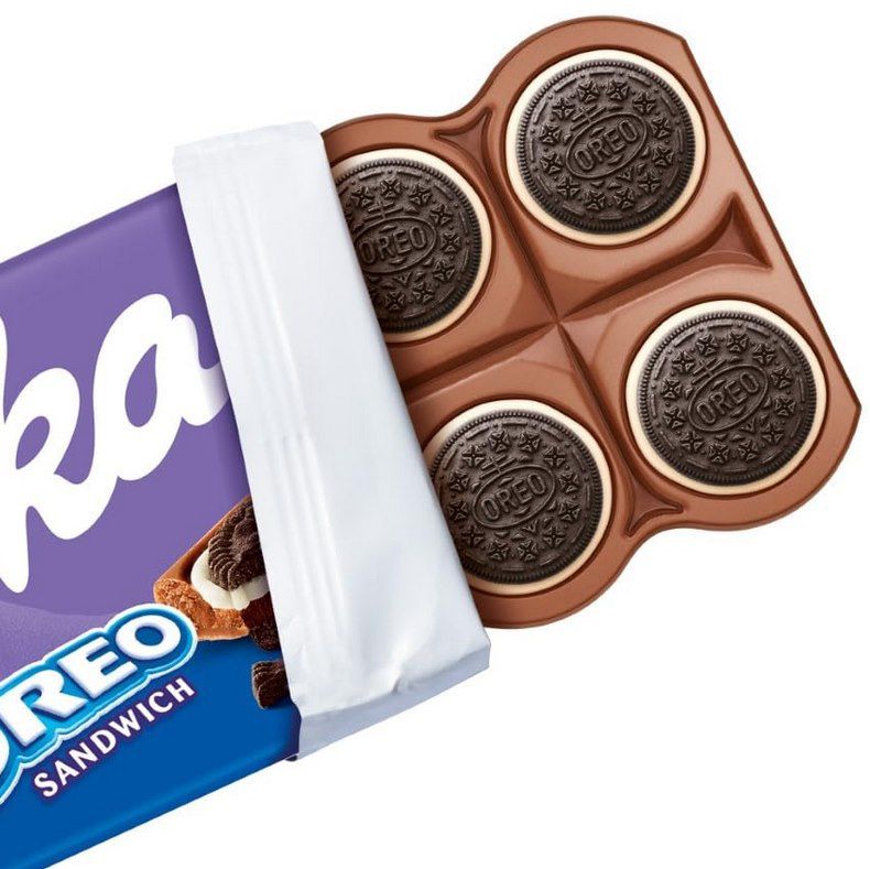 🍫 Milka Oreo Sandwich (92g) Alpenmilch-Schokolade gefüllt mit Oreo-Keks ab 0,94€ (statt 2€)