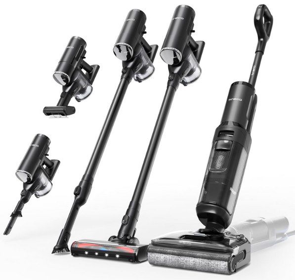 🧹 Tineco FLOOR ONE Switch S7 Stretch Nass Trockensauger & Akkusauger Set für 469,98€ (statt 599€)