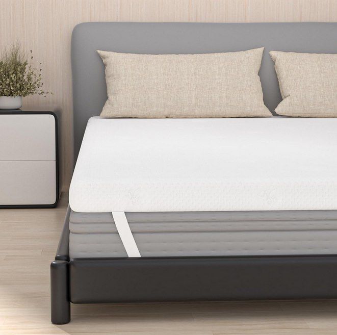 🛏️ 50% Rabatt auf FRIDEKO Matratzentopper mit Gel Memory Foam z.B. 140x200cm für 42,63€ (statt 85€)