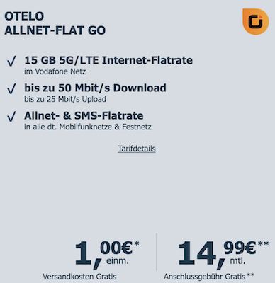 🎧 Apple AirPods Pro 3 inkl. 50€ Amazon für nur 1€ + Vodafone Allnet 15GB 5G für 14,99€ mtl.