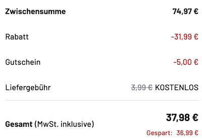 💨 2x 30 ml Versace Eros Pour Homme Eau de Toilette für 37,98€ (statt 57€) 💨 2x 30 ml Versace Eros Pour Homme Eau de Toilette für 37,98€ (statt 57€)