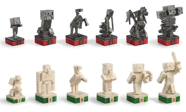 ♟️ Overworld Heroes vs. Hostile Mobs Minecraft Schachspiel für 44,59€ (statt 56€)