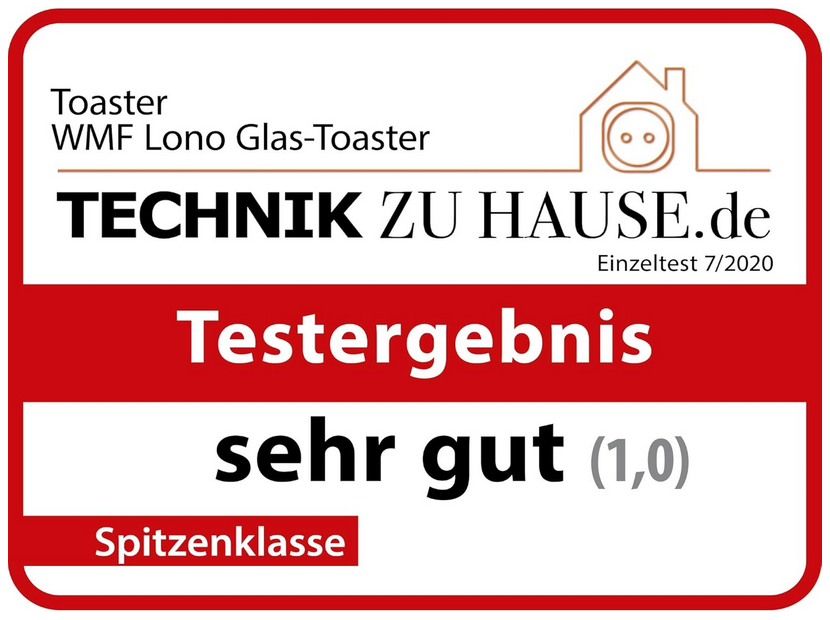 🍞 WMF Lono Glas Toaster 900Watt 2 Schlitze für 129,99€ (statt 157€)