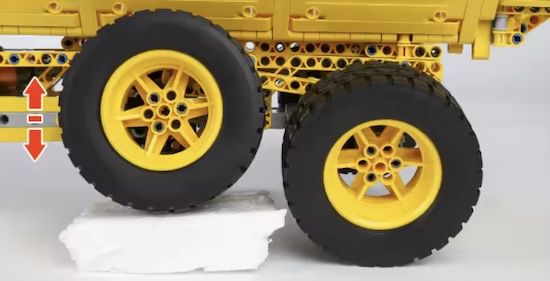 👷‍♂️ Mould King Muldenkipper 6x6 mit Fernsteuerung (17010) für 75,92€ (statt 110€)