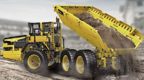 👷‍♂️ Mould King Muldenkipper 6x6 mit Fernsteuerung (17010) für 75,92€ (statt 110€)