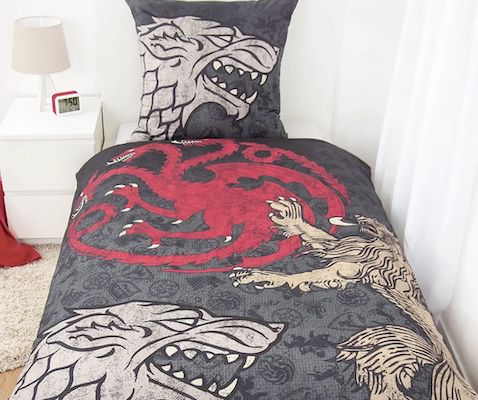 🐉 Game of Thrones Bettwäsche Set (140 x 200 cm + 70 x 90 cm) für 16,94€ (statt 28€)