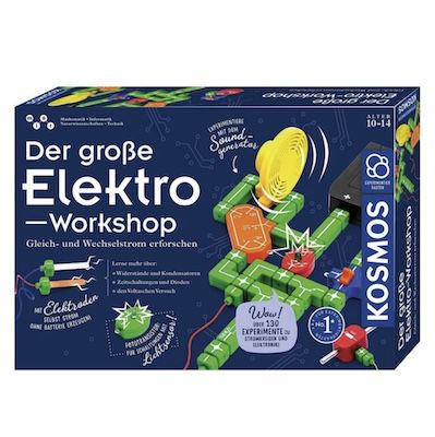 ⚡️ Kosmos 620820 Der große Elektro-Workshop für 81,20€ (statt 120€)