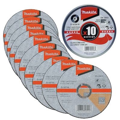 10er Pack Makita 115 mm Trennscheiben für 4,71€ (statt 9€)