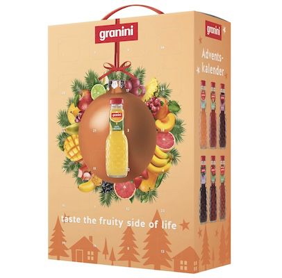 🧃 24x 200 ml Granini Adventskalender für 19,99€ (statt 28€)