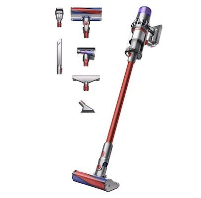 🧹 Dyson V11 Fluffy kabelloser Staubsauger in Nickel Rot für 260€ (statt neu 369€)   refurb.