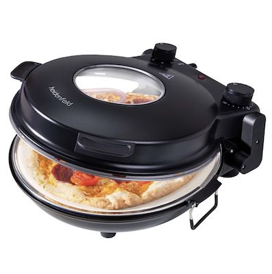 🍕 Heidenfeld Pizzaofen Napoli bis 400°C mit Sichtfenster für 59,99€ (statt 75€)