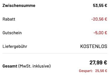 👨 Hugo Boss Hugo Man Geschenkset (EdT 75ml + Deo 150ml) für 27,99€ (statt 55€)