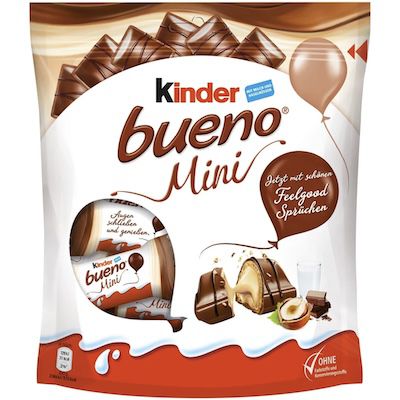 🍫 3x Kinder Bueno Minis (108g) für 4€ (statt 8€)