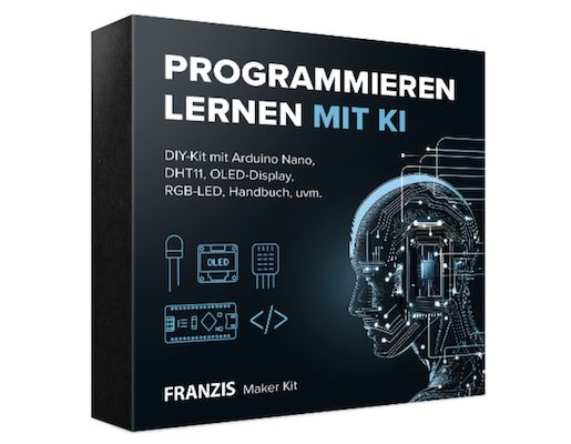 🤖 Franzis Maker Kit Programmieren Lernen mit KI für 25,46€ (statt 42€)