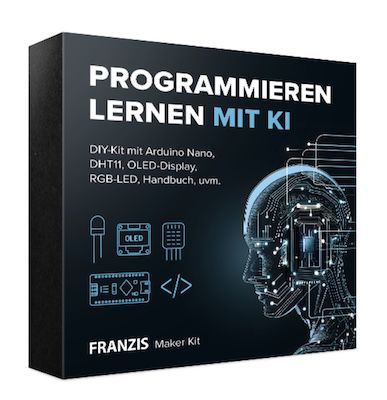 🤖 Franzis Maker Kit „Programmieren Lernen mit KI“ für 25,46€ (statt 42€)