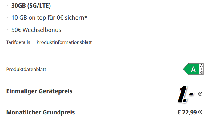 📲🧨 Honor 400 Smart + Earbuds X7 lite für 1€ + o2 Allnet 40GB für 22,99€ mtl.