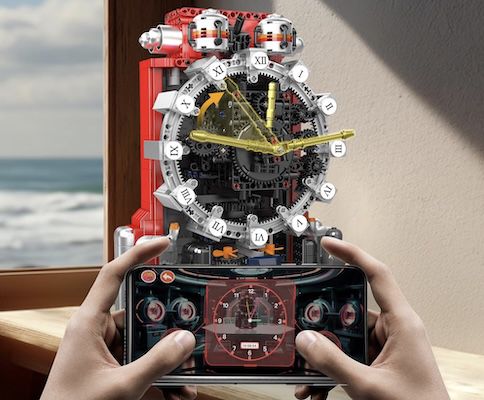 🕰️ Mould King Technik Cyberpunk Uhr inkl. Motor für 67,49€ (statt 104€)