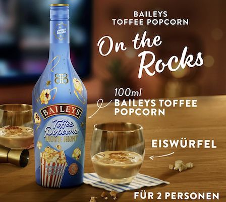 🍿 Baileys Toffee Popcorn Likör ab 12,82€ (statt 17€) - Prime 🍿 Baileys Toffee Popcorn Likör ab 12,82€ (statt 17€) Prime