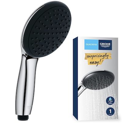 💦 GROHE Handbrause Vitalio Start Chrom (27940001) für 12,97€ (statt 18€)