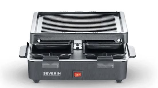 🥩 Severin Mini Raclette Grill für 4 Personen für 19,99€ (statt 25€)