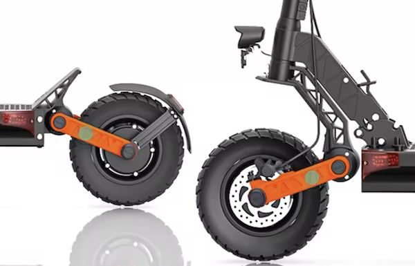 🛴 Joyor S10 S Z Offroad E Scooter mit Doppel Federung für 392€ (statt 649€)