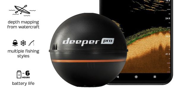🐟 Deeper PRO smart Fischfinder für 109,99€ (statt 155€)