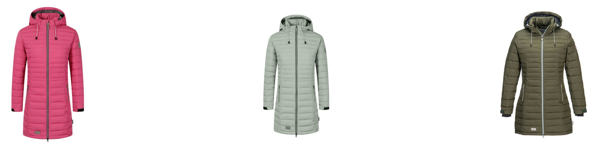 Blue Wave Ilona Damen Steppmantel div. Farben für je 34,98€ (statt 70€) Blue Wave Ilona Damen Steppmantel div. Farben für je 34,98€ (statt 70€)