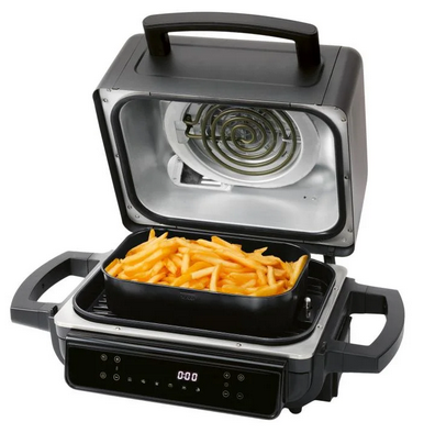 Silvercrest SHLFS 2200 A1 Heißluftfritteuse mit Grill- und Räucherfunktion ab 82,20€ (statt 119€) LIDL APP