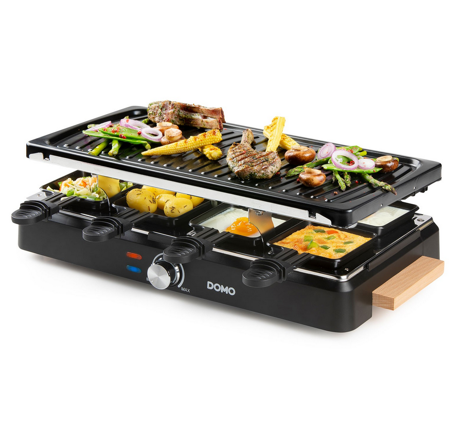 Domo DO9294G Raclette & Tischgrill max. 8 Personen für 39,99€ (statt 70€)