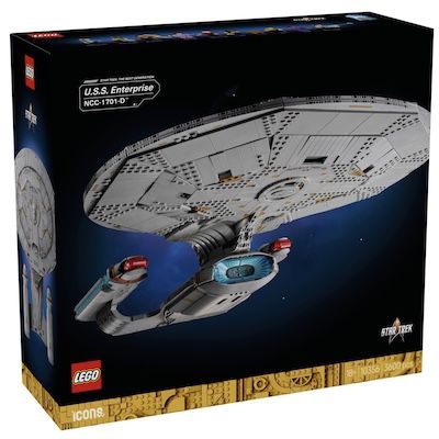 🛸 LEGO Icons – Star Trek: U.S.S. Enterprise NCC-1701-D (10356) für 323,99€ (statt 398€)