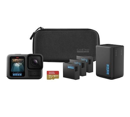 🤳 GOPRO HERO13 Black Extended Power Bundle für 305€ (statt 339€)