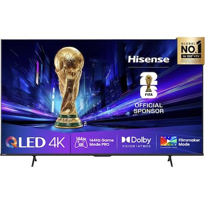 📺 Hisense 85E77Q PRO – 85 Zoll QLED Fernseher mit 144 Hz für 945€ (statt 1.129€)