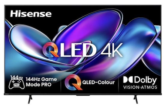 📺 Hisense 85E77Q PRO   85 Zoll QLED Fernseher mit 144 Hz für 945€ (statt 1.129€)