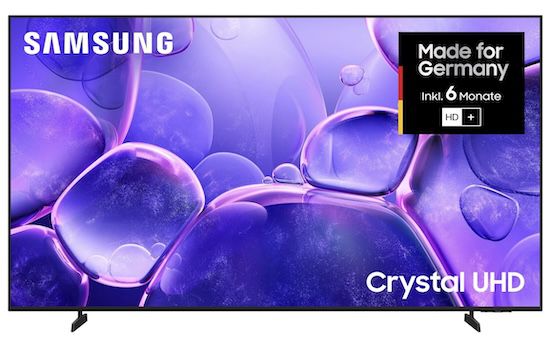 📺 Samsung GU65U8079F   65 Zoll Crystal UHD Fernseher für 499€ (statt 589€)