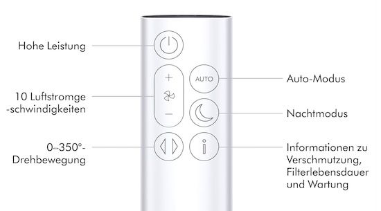 💨 Dyson Purifier Cool mit Ventilatorfunktion für 198,90€ (statt neu 392€)   refurb.