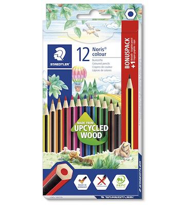 ✏️ 12x STAEDTLER Buntstifte Noris colour mit rutschfester Soft-Oberfläche für 2,69€ (statt 6€)