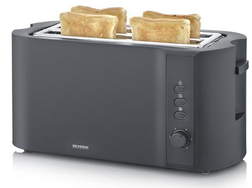 Severin AT 2591 - 4 Scheiben Langschlitztoaster für 29,98€ (statt 40€) Severin AT 2591 4 Scheiben Langschlitztoaster für 29,98€ (statt 40€)